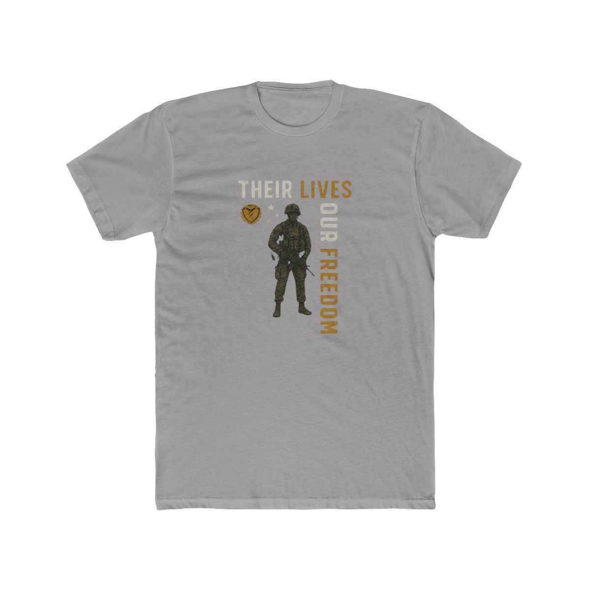 War Infantry Peace Bold Graphic T-Shirt