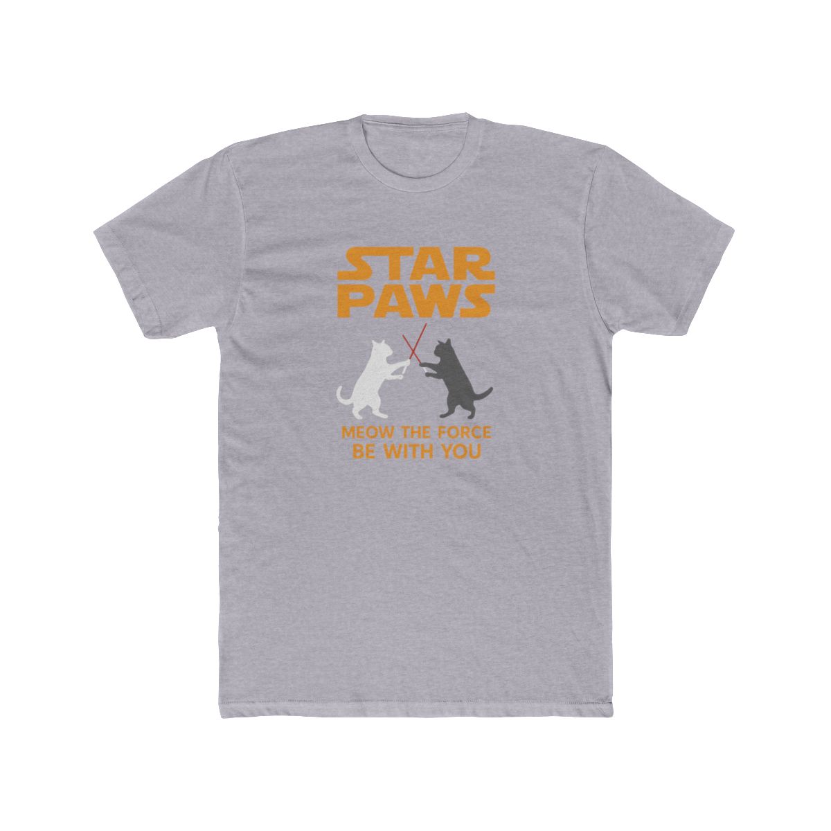 Meow the Force Be With You Star Wars Cat T-Shirt - Star Wars official t-shirts merch
