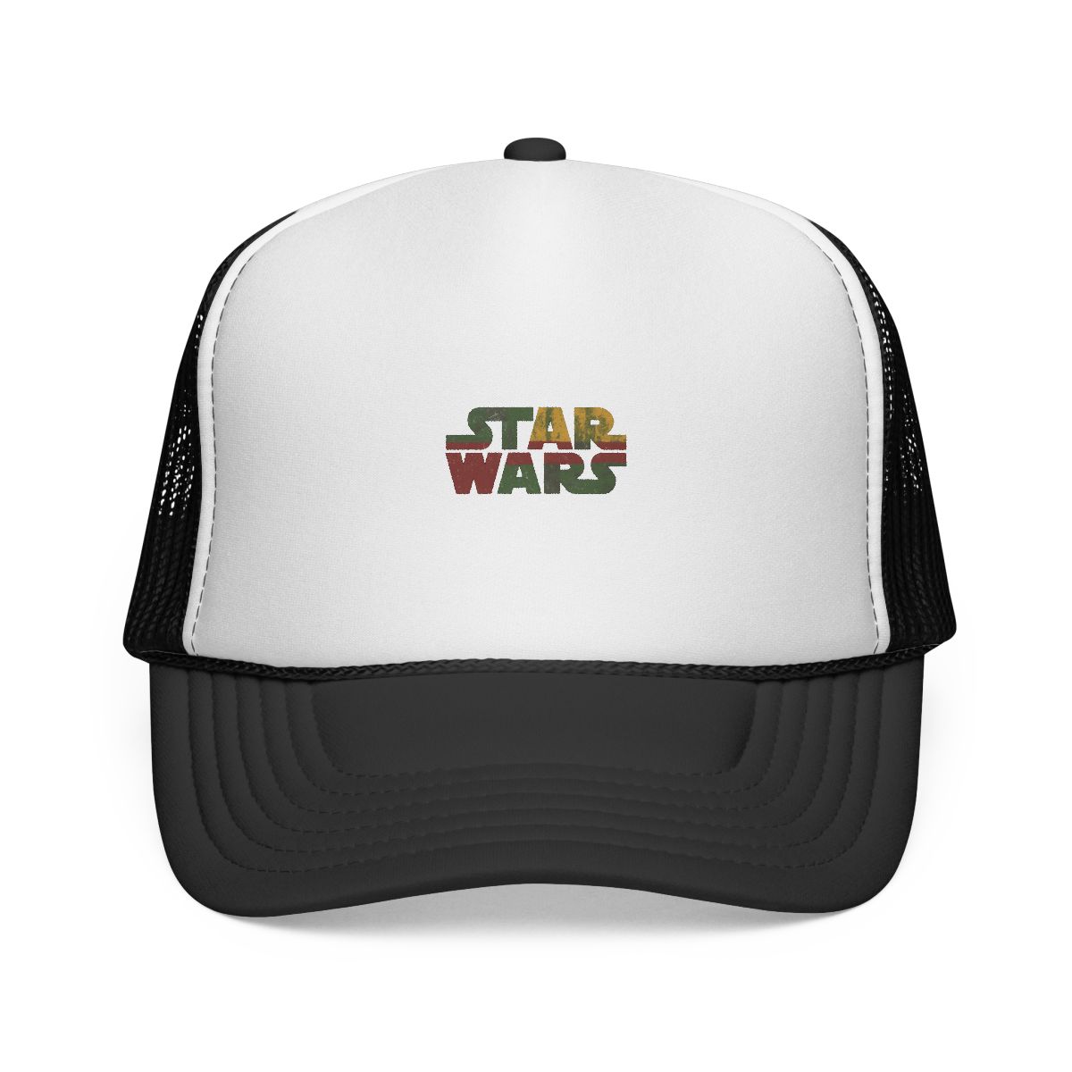 Boba Fett Style Star Wars Logo Trucker Hat - Star Wars official Hats & Caps merch